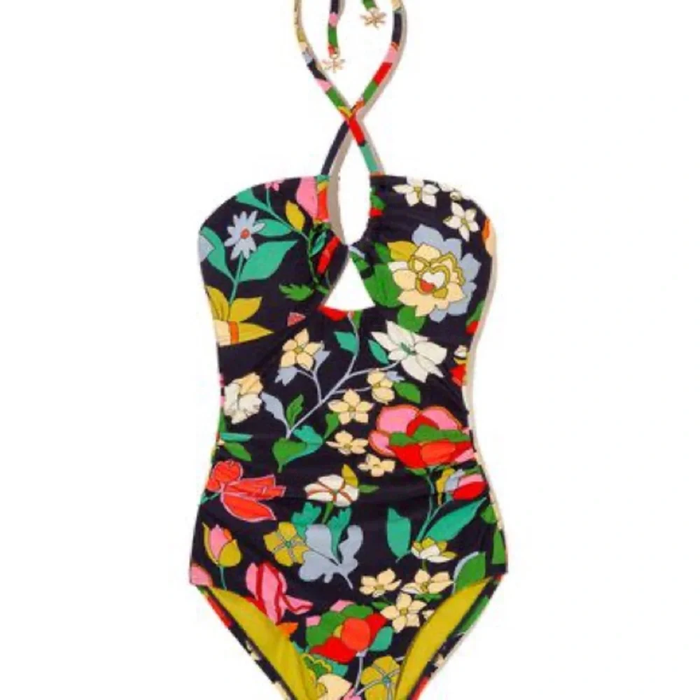 HP π«Άπ» NWT Kate spade blazer blue one piece swimsuit - Picture 1 of 8